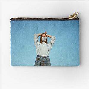 Maggie Rogers says wear a mask! Zipper Pouch