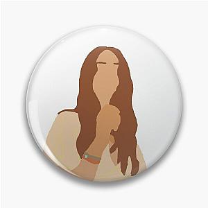 Maggie Rogers Cartoon Drawing Pin