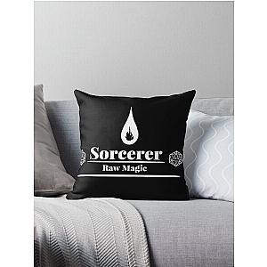 Sorcerer: Raw Magic, 8 in a series of 13 Throw Pillow