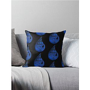 MTG Blue Mana - Magic the Gathering Draw Sticker Throw Pillow