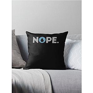 Nope Magic the Gathering Control Blue Player Throw Pillow