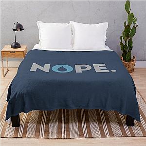 Nope Magic the Gathering Control Blue Player Throw Blanket