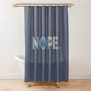 Nope Magic the Gathering Control Blue Player Shower Curtain