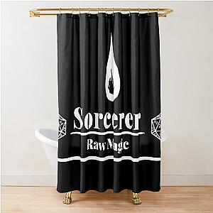 Sorcerer: Raw Magic, 8 in a series of 13 Shower Curtain