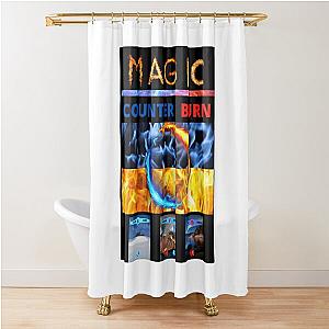 Magic Counter Burn Shower Curtain