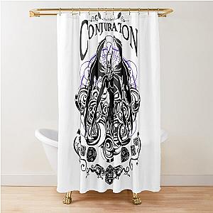 Conjuration - RPG Magic School Series : Black Shower Curtain