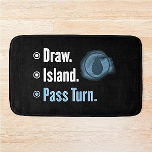 MTG Island - Magic the Gathering - Blue Bath Mat