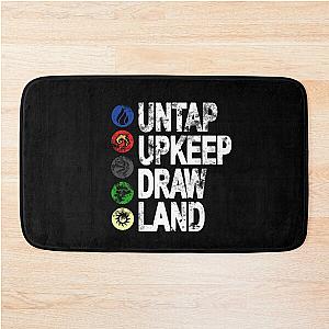 MTG Magic Phases - Untap Upkeep Draw Land Bath Mat