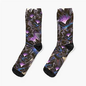 black lotus gathering some magic mask digital  fabric phone tshirt print edit by mysticladyart  Socks