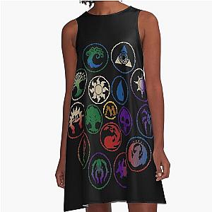 Magic Christmas Gathering - Ugly Sweater A-Line Dress