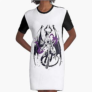 Magic The Gathering Nicol Bolas In Action Graphic T-Shirt Dress