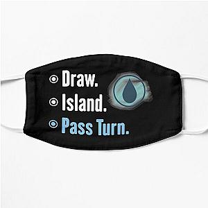 MTG Island - Magic the Gathering - Blue Flat Mask