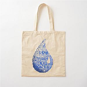 MTG Blue Mana - Magic the Gathering Draw Sticker Cotton Tote Bag