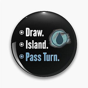 MTG Island - Magic the Gathering - Blue Pin