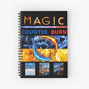 Magic Counter Burn Spiral Notebook