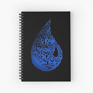 MTG Blue Mana - Magic the Gathering Draw Sticker Spiral Notebook