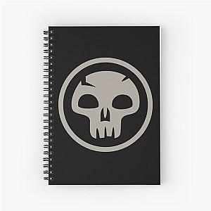 Magic The Gathering (MTG) Black Mana Spiral Notebook