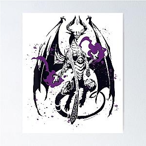 Magic- The Gathering Nicol Bolas In Action T-Shirt Poster