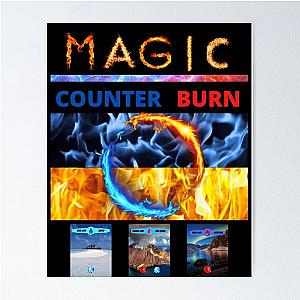 Magic Counter Burn Poster