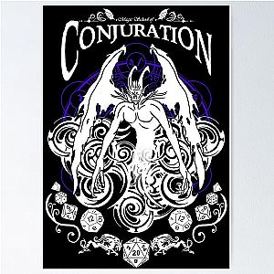 Conjuration - RPG Magic School Series : White Poster