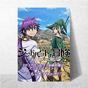 Magi The Labyrinth of Magic My Favorite Anime Magi The Labyrinth Of Magic Posters