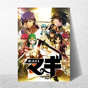 Magi The Labyrinth of Magic Adventure Magi The Labyrinth Of Magic Posters