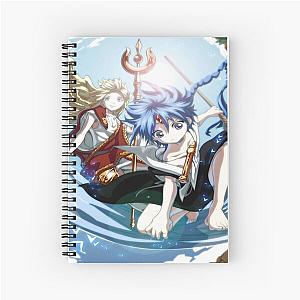 the labyrinth of magic Spiral Notebook