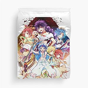 the labyrinth of magic Duvet Cover