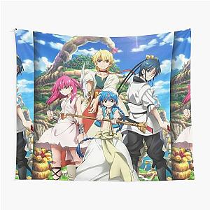 Magi The Labyrinth of Magic Anime Tapestry