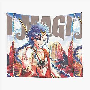 Magi The Labyrinth of Magic Anime Tapestry