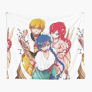 Magi The Labyrinth of Magic Anime Tapestry