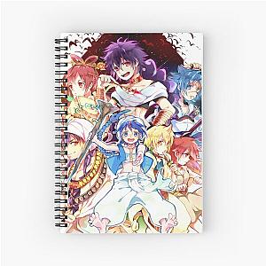 the labyrinth of magic Spiral Notebook