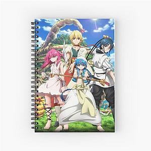 Magi The Labyrinth of Magic Anime Spiral Notebook