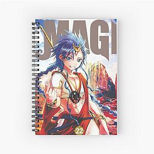 Magi The Labyrinth of Magic Anime Spiral Notebook