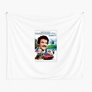 Retro Crime Drama Magnum Pi Tapestries