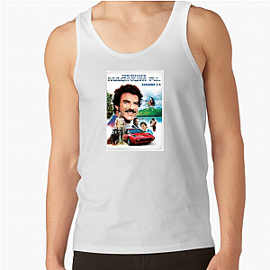 Retro Crime Drama Magnum Pi Tank Tops