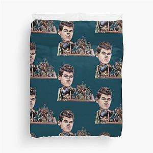 Magnus Carlsen Duvet Cover