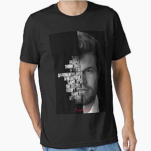 Black and Magnus Carlsen Quote Essential T-Shirt