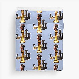 Magnus Carlsen Duvet Cover