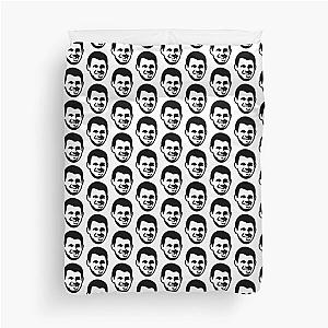 Magnus Carlsen Black Duvet Cover