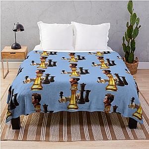 Magnus Carlsen Throw Blanket