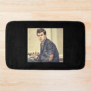 Magnus Carlsen Classic T-shirt Bath Mat