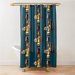Magnus Carlsen Shower Curtain