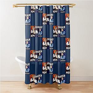 Magnus Carlsen Shower Curtain