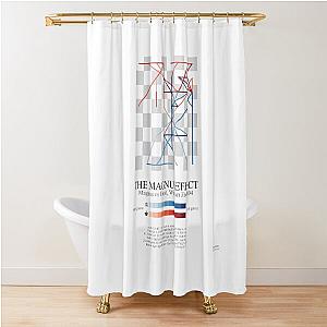 Magnus Carlsen Chess Game Shower Curtain