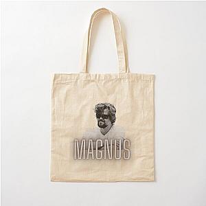 Poker Face Magnus Carlsen Cotton Tote Bag