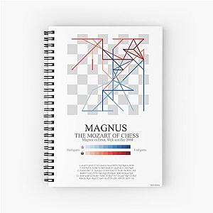 Magnus Carlsen Chess Spiral Notebook