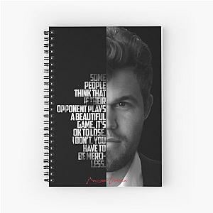 Black and white notebook