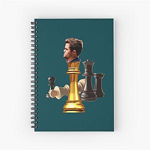 Magnus Carlsen Spiral Notebook