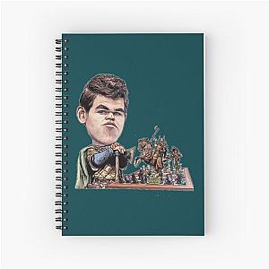 Magnus Carlsen Spiral Notebook